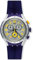 Swatch Herrenuhr Analog Chronograph mit Plastikarmband YYS4014