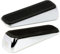 H&S Hochbelastbarer Türkeil Door Stopper - 2er-Pack - Moderner Edelstahl Türstopper Keil - Rutschfest mit Gummi Öberflächen in Weiß - Türkeil Metall - Türstopper Keil Rutschfest - Unterlegkeile Tür