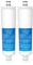EcoAqua EFF-6026B Fridge Water Filter Compatible with Abode Aquifier, Safelock, AT2002, AT2003, AT2004, AT2005, AT2006, AT2008, AT2033, AT20034, Triana, Atlas, Gosford Kitchen Tap (2)