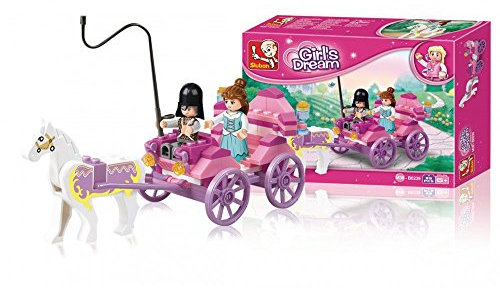 Sluban Girls Dream M38-B0239 99pcs, Blanc,Rose