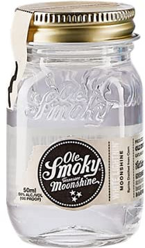Ole Smoky Moonshine Whiskey White Lightnin Mignon Aromatizzato, 50,00%, 50 ml