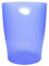 Exacompta 45310D ECOBIN Papierkorb 15 Liter mit Griffen. Eleganter und robuster Papierkorb und Mülleimer im modernen Design eisblau