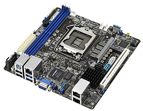 ASUS Computer Server Mainboard Asus P10S-i Intel C232 LGA 1151 Mini-ITX schwarz