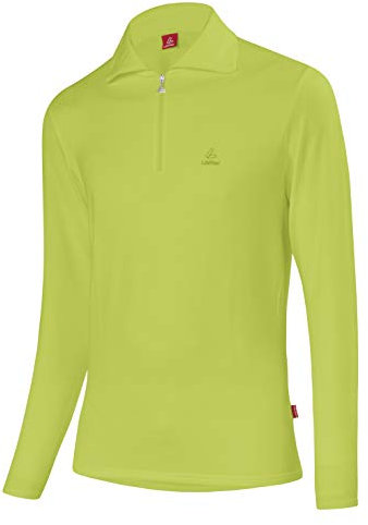 LÖFFLER Herren M Midlayer EVO Turtle TRANSTEX Pullover, Light Green, 48