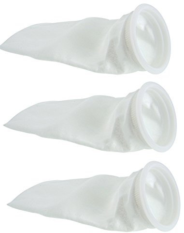 (3 Pack) Red Sea Filz feine 100 Micron Polish Filter Staubbeutel