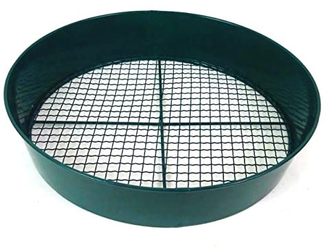 Bosmere Garden Care 12 mm Mesh Garden Sieve, N485, Green