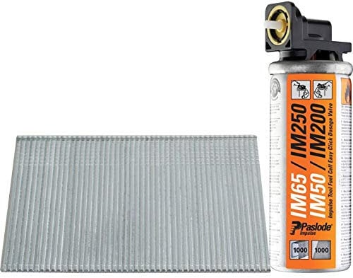 Paslode 300270 Finish Brad Nails F16 x 32mm GALV 2000pc + Fuel Cells