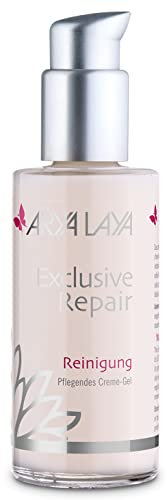 ARYA LAYA Exclusive Repair Reinigung, 100 ml: sanftes Creme-Gel, rückfettend & klärend, Anti-Aging Pflege, reinigt porentief – auch als Make-up-Entferner