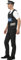 Smiffys Polizist Sofort-Kit, mit Weste, Mock Hemd, Mütze und Handschellen