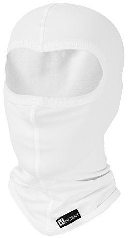 Hisert Sturmhaube Skimaske Silverplus Thermoaktive HR 13 (Weiß, XS/S)