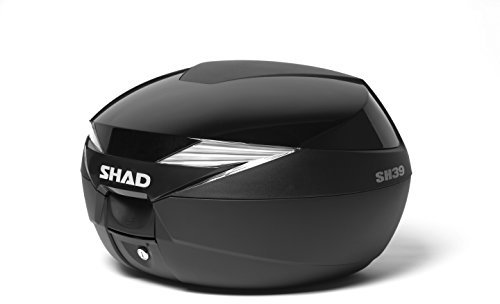 SHAD D1B39E21 - Top-Case-Zubehör, Gepäckträger-Behälter-Zubehör, Schwarz Metall