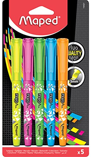 Maped 1.864.428,6 cm Fluo Peps Connect Textmarker