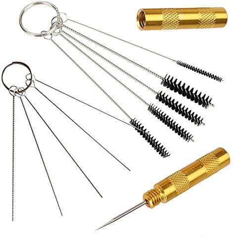 3 Set Airbrush Spray Cleaner Repair Tool Kit Stainless steel Needle Brush Set
