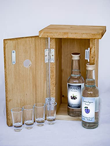 Obst+Holz Zwitscherkasten/Schluckspecht/Schnapsdrossel/Schnapsbar - großes Set