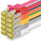 Cat.7 Netzwerkkabel 0,25m 10 Farben 10 Stück Cat7 Ethernetkabel Netzwerk LAN Kabel Rohkabel 10 Gb s SFTP PIMF LSZH Set Patchkabel mit Rj 45 Stecker Cat.6a