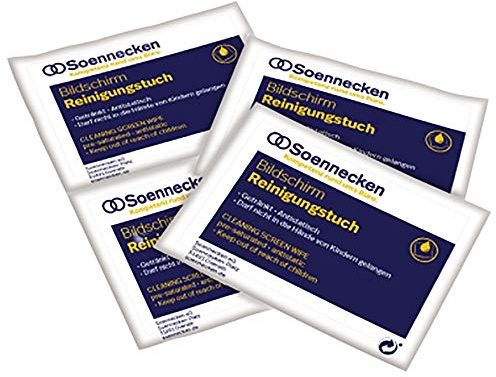 Soennecken Bildschirmreinigungstuch 4838 feucht/trocken 20 St./Pack.