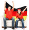 EYEPOWER Deutschland-Flagge aus Polyester ~ 145 x 87 cm