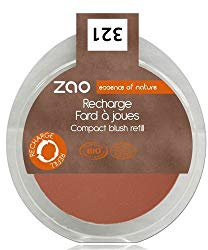 ZAO REFILL Compact Blush 321 braun-orange rosa-rot Rouge-Nachfüller