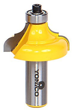 Yonico 13186 - Classical Ogee Edge Forming Router Bit, Cutting Depth: 1/2 - 1/2 Shank