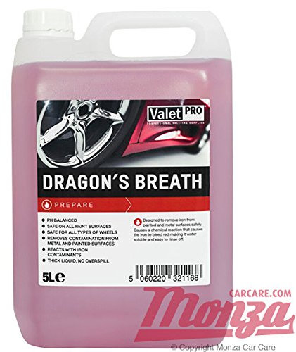 Valet PRO Dragons Breath Iron x Remover **Contamination Disolver** 5 Litre