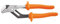 Klein Tools D502-10-INS 10-Inch Pump Pliers, Insulated, Orange