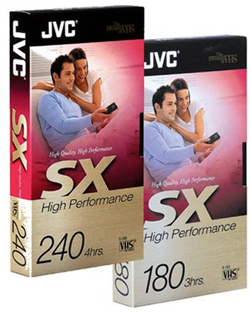 JVC Sx 4Hr Video Tape (Single)