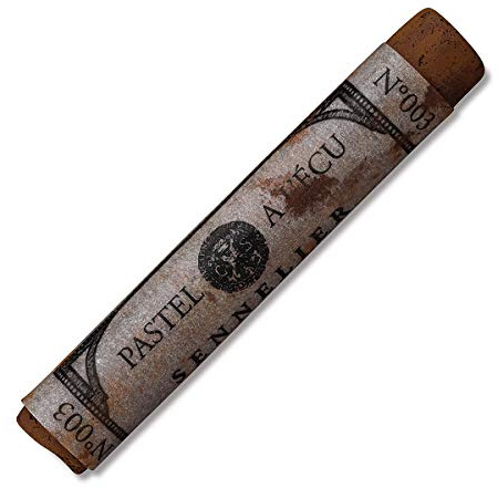 SENNELIER Extra-Soft French Pastel for Professional Artists, Black Brown 3