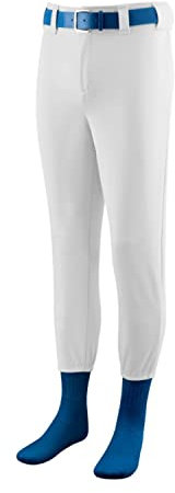 Augusta Sportswear Unisex Kinder Augusta Youth Softball/Baseball Pant Hose, weiß, 31-35