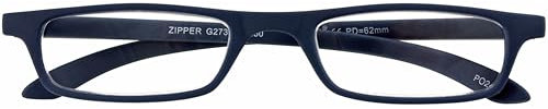 I NEED YOU Lesebrille Zipper / +1.00 Dioptrien / Blau
