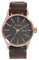 Nixon Herrenuhr Analog Quarz mit Lederarmband – A1052001-00