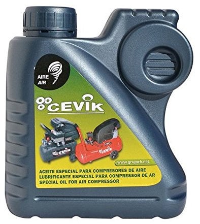 Cevik CA-ACEITE1L - Monoblock Portátiles Especial para compresores (1 lt.).