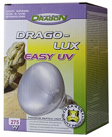 Dragon - DRAGO-LUX UV-Strahler- E27 Gewinde - mit sehr hohen UVA & UVB Anteil (275W)