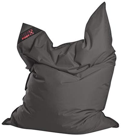 Sitting Point BigFoot SCUBA - bequemer Sitzsack - 130x170x20cm - 380L - Indoor/Outdoor - Made in Germany - Anthrazit