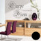 Klebesüchtig A275 Wandtattoo Carpe Diem 60cm x 41cm schwarz Dekoration - Bad - Wohnzimmer - Aufkleber - Wandsticker