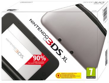 Nintendo 3DS - Consola XL, Color Negro Y Plata - [Edizione: Spagna]