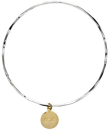Marc O´Polo ARMREIF,925/- Sterlingsilber LOVE rhodiniert und teilvergoldet poliert, BA9190230214