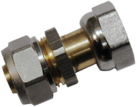 Boutté 3183347 MCF2015ET Raccord laiton femelle 15 x 21 à écrou mobile tube multicouche ø 20