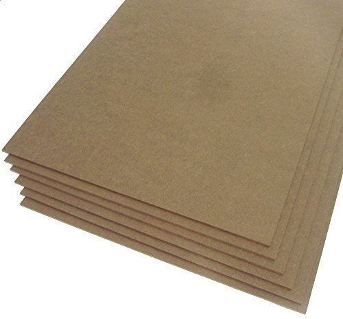 Hagspiel MDF Platten 4 Stk. 3 mm A3 ca. 42 cm X 30 cm