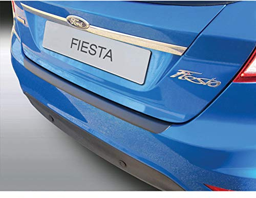 RGM ABS Heckstoßstangenschutz passgenau | kompatibel mit Ford Fiësta MK7 3/5 türer 10/2008-6/2017 Schwarz