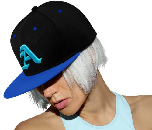 Morefaz New Unisex Jungen Mädchen Mütze Baseball Cap Snapback Hut Gotisch 3D A Kinder Kappe TM (A Blue Blue)