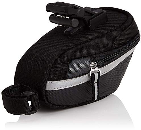 Topeak Unisex-Adult Satteltasche Wedge Pack II (Large), Black, (18.5 x 13 x 11.5 cm, 1.25-1.65 L)