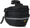 Topeak Unisex-Adult Satteltasche Wedge Pack II (Large), Black, (18.5 x 13 x 11.5 cm, 1.25-1.65 L)