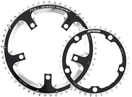 FSA Kettenblatt Super Road N10/11 130BCD V14 X, Unisex schwarz, 130 × 53T