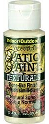 DecoArt Outdoor Acylic Paint, Acrylic, Natural Sand Textural, 59ML