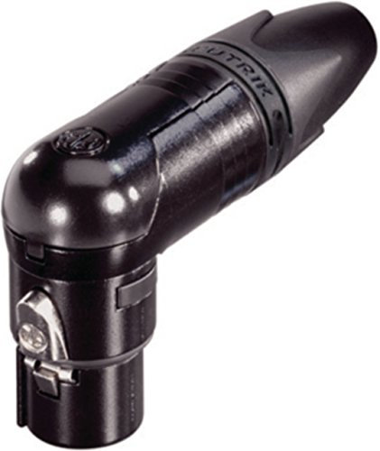 Neutrik NC5FRXB 5-Pin Right Angle XLR Female Cable Connector