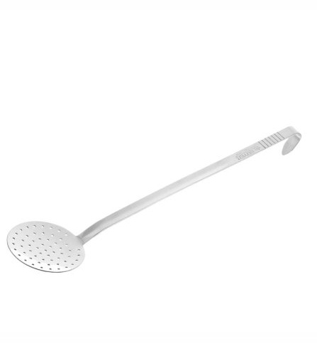 DE BUYER 1830 Qualité Supérieur Série 3150.12 Schaumlöffel Ø 12 cm 50 cm Länge Edelstahl