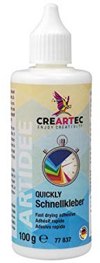 CREARTEC Quickly Schnellkleber - 100 g - Made in Germany