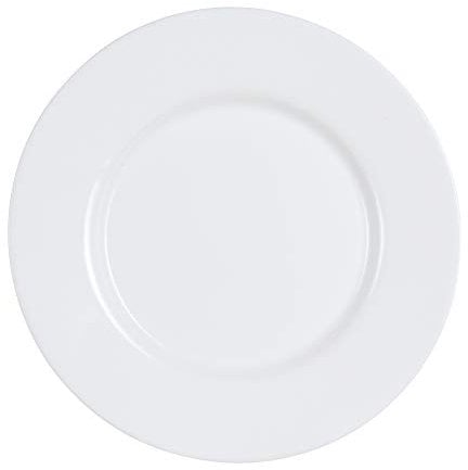Luminarc ARC G0564 Everyday - Set di 6 piatti piani, 24,5 cm, colore: Bianco