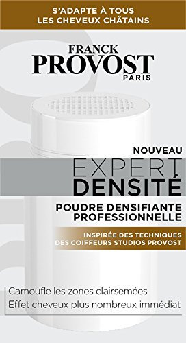 FRANCK PROVOST - Expert Densité Homme Poudre Densifiante pour Cheveux Châtains - 14g