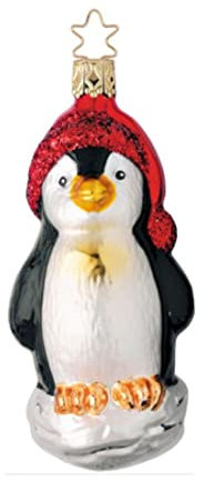 Inge-Glas Christbaumschmuck Weihnachts-Pinguin